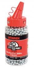 Bouteille de 1500 billes acier cal. 4,5 mm