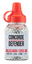 Concorde Defender steel BBs, 4.5 mm caliber x 1500