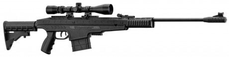 Photo PCKCA0123-1-2 Pack carabine à air tactique break barrel PENDLETON Cal. 4,5mm + lunette 3-9x40