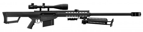 Photo PCKLR3050-10 Pack Sniper LT-20 black M82 1.5J + scope + bi-pod + handle