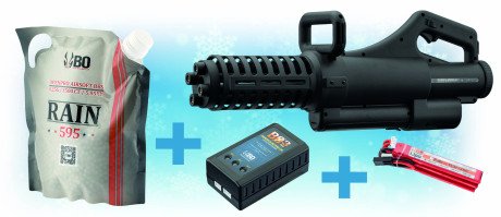 Christmas pack: ECHO1 Minigun replica + 0.25g BBs ...