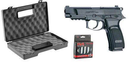 Photo PCKPG1950-Pack Bersa- CO2 + mallette ABS + 5 Co2