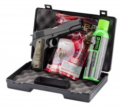 Pack GNB 1911  Black Eagle + hardcase + BBs + Gas