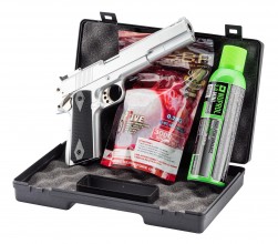 Pack GNB Gaz 1911 Long silver   + mallette  + ...