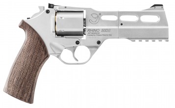 Photo PG1051-2 Réplique revolver Co2 CHIAPPA RHINO 50DS Nickel 0,95J