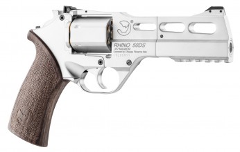 Photo PG1051 Réplique revolver Co2 CHIAPPA RHINO 50DS Nickel 0,95J