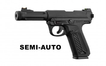 Semi-auto Action Army AAP-01 ASSASSIN black GBB 0,95J
