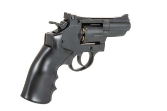 Photo PG1098-03.jpg Révolver airsoft WELL G296A CO2 Full Metal 2,5 pouces noir