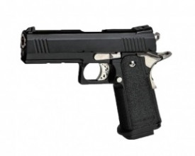 Réplique GBB hi-capa noir/silver Golden Eagle