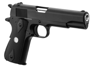 Photo PG1123-02.jpg Replica GBB 1911 black brown grip Golden Eagle