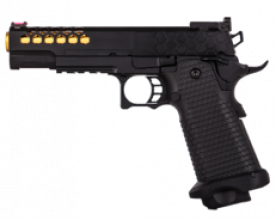 Réplique GBB hi-capa 5.1 noir/Gold Golden Eagle