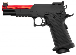 Photo PG1132-01.jpg Réplique GBB hi-capa 5.1 Noir/Rouge Golden Eagle