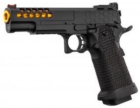 Golden Eagle Hi-Capa 5.1 GBB Pistol Black/Gold airsoft