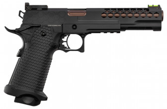 PG1140-02.jpg Golden Eagle Hi-Capa 6 Black GBB Replica Photo PG1140-02.jpg Golden Eagle Hi-Capa 6 Black GBB Replica