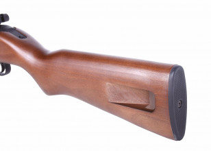 Photo PG1262-03 Réplique airsoft carabine Springfield M1 en bois calibre 6 mm CO2