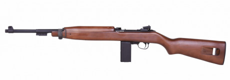 Photo PG1262 Réplique airsoft carabine Springfield M1 en bois calibre 6 mm CO2