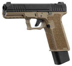 Double Eagle P80 PFS9 Tan — GBB airsoft pistol
