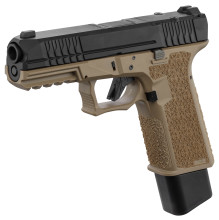 Photo PG1991-04.jpg GBB P80 PFS9 Tan Double Eagle Replica Pistol