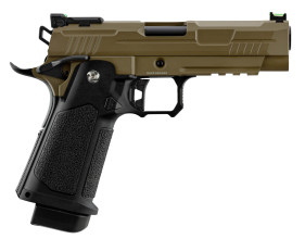 Photo PG2071T-23.jpg ARCTURUS Pistolet GBB Vanguard 4.3'' Hi-Capa BLK/TAN