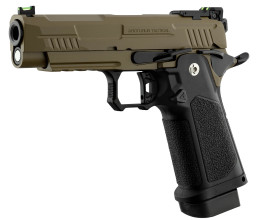 Photo PG2071T-24.jpg ARCTURUS Pistolet GBB Vanguard 4.3'' Hi-Capa BLK/TAN