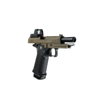 Photo PG2071TR-08.jpg ARCTURUS Pistolet GBB airsoft Vanguard 4.3'' RDS BLK/TAN