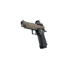 Photo PG2071TR-09.jpg ARCTURUS Pistolet GBB airsoft Vanguard 4.3'' RDS BLK/TAN