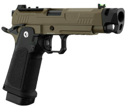 ARCTURUS Pistolet GBB Vanguard 4.3'' Comp BLK/TAN