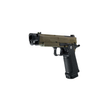 Photo PG2072T-05.jpg ARCTURUS Pistolet GBB Vanguard 4.3'' Comp BLK/TAN
