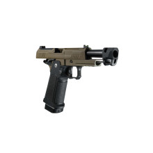 Photo PG2072T-08.jpg ARCTURUS Pistolet GBB Vanguard 4.3'' Comp BLK/TAN