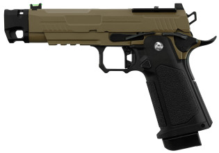 Photo PG2072T-12.jpg ARCTURUS Pistolet GBB Vanguard 4.3'' Comp BLK/TAN