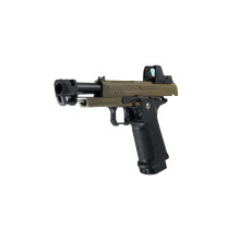 Photo PG2072TR-05.jpg ARCTURUS Pistolet GBB Vanguard 4.3'' RDS Comp BLK/TAN
