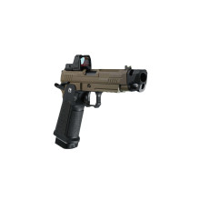 Photo PG2072TR-06.jpg ARCTURUS Pistolet GBB Vanguard 4.3'' RDS Comp BLK/TAN