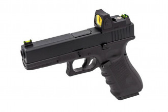 PG3105R-1 Réplique GBB Raven EU7 Noir avec RMR Photo PG3105R-1 Réplique GBB Raven EU7 Noir avec RMR