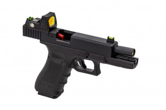 PG3105R-4 Réplique GBB Raven EU7 Noir avec RMR Photo PG3105R-4 Réplique GBB Raven EU7 Noir avec RMR