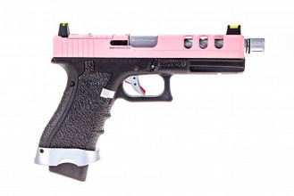 PG3138-2 Replica GBB VORSK EU7 Vented Black/Pink Photo PG3138-2 Replica GBB VORSK EU7 Vented Black/Pink