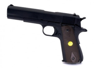 Réplique GBB 1911 noir grip marron Golden Eagle