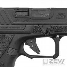 PG3800-04 Airsoft replica GBB PTS Zev OZ9 Black - Standard version Photo PG3800-04 Airsoft replica GBB PTS Zev OZ9 Black - Standard version