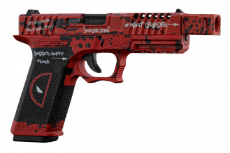 PG41109-04 Replica GBB VX7102 DP red and black Photo PG41109-04 Replica GBB VX7102 DP red and black