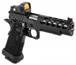 Photo PG9003N-02.jpg Pistolet Airsoft GBB Stryk Hi-Capa 5.1 Noir avec RMR