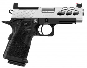 Photo PG9008S-03.jpg Pistolet Airsoft GBB Stryk Hi-Capa 4.3 Silver Lancer Tactical