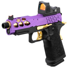 Photo PG9011-04.jpg Airsoft Pistol GBB Stryk Hi-Capa 4.3 + RMR purple/gold Lancer Tactical