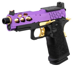 PG9012-04.jpg Pistolet Airsoft GBB Stryk Hi-Capa 4.3 violet/or Lancer Tactical Photo PG9012-04.jpg Pistolet Airsoft GBB Stryk Hi-Capa 4.3 violet/or Lancer Tactical