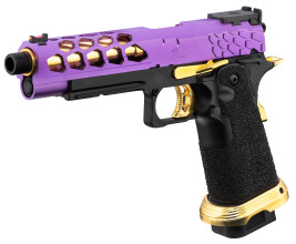 PG9013-04.jpg Pistolet Airsoft GBB Stryk Hi-Capa 5.1 Violet et Or Lancer Tactical Photo PG9013-04.jpg Pistolet Airsoft GBB Stryk Hi-Capa 5.1 Violet et Or Lancer Tactical