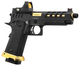 PG9016-01.jpg Pistolet Airsoft GBB HERACLES Hi-Capa 5.1 Noir/Gold avec RMR Lancer Tactical Photo PG9016-01.jpg Pistolet Airsoft GBB HERACLES Hi-Capa 5.1 Noir/Gold avec RMR Lancer Tactical
