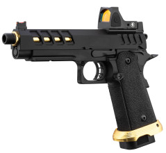 HERACLES Hi-Capa 5.1 Black/Gold GBB Airsoft ...