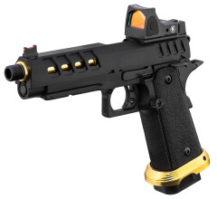 PG9016-08.jpg Pistolet Airsoft GBB HERACLES Hi-Capa 5.1 Noir/Gold avec RMR Lancer Tactical Photo PG9016-08.jpg Pistolet Airsoft GBB HERACLES Hi-Capa 5.1 Noir/Gold avec RMR Lancer Tactical