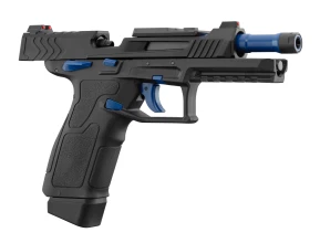 Photo PG9021-07.webp Pistolet GBB Lancer Tactical LTX Competition airsoft Noir / Bleu