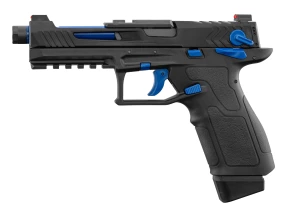Photo PG9021-11.webp Pistolet GBB Lancer Tactical LTX Competition airsoft Noir / Bleu