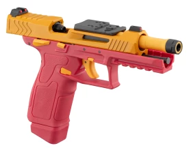 Photo PG9022-07.webp Pistolet GBB Lancer Tactical LTX Competition airsoft Rouge / Jaune