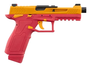 Photo PG9022-10.webp Pistolet GBB Lancer Tactical LTX Competition airsoft Rouge / Jaune